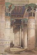 Alma-Tadema, Sir Lawrence David Roberts,Portico of the Temple of Isis at Philae (mk23) painting